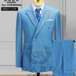 Double breasted Turkish style Daro men’s suit