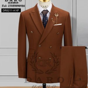 Double breasted Turkish style Daro men’s suit