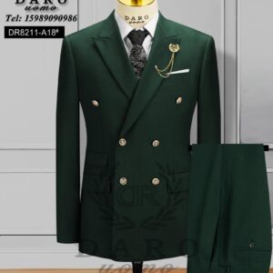 Double breasted Turkish style Daro men’s suit