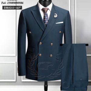 Double breasted Turkish style Daro men’s suit