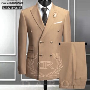 Double breasted Turkish style Daro men’s suit