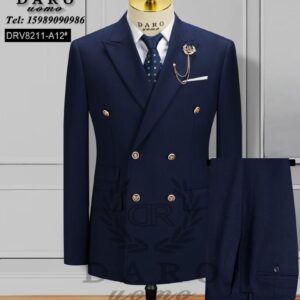 Double breasted Turkish style Daro men’s suit