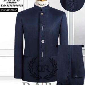 Quality Daro Bishop Collar Longsleeved Safari Men’s Suit