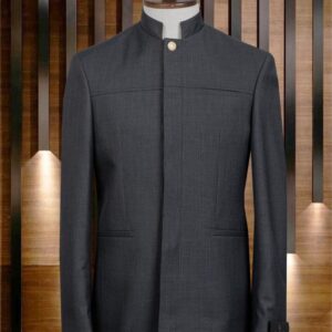 Quality Senzo Bishop Collar Longsleeved Safari Men’s Suit