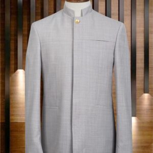 Quality Senzo Bishop Collar Longsleeved Safari Men’s Suit