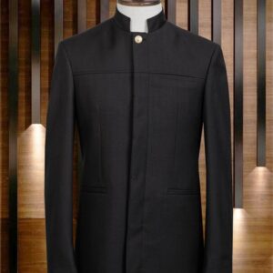 Quality Senzo Bishop Collar Longsleeved Safari Men’s Suit
