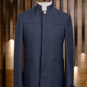 Quality Senzo Bishop Collar Longsleeved Safari Men’s Suit