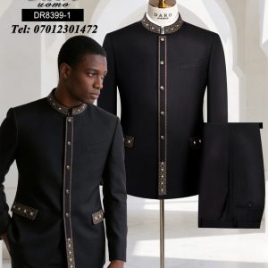 Elegant stylish quality safari men’s suit