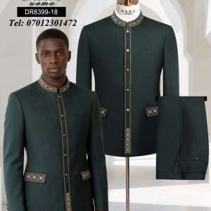 Elegant stylish quality safari men’s suit