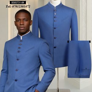 Clerical designer quality safari men’s suit
