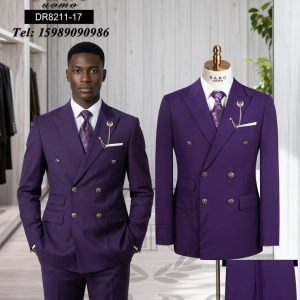 Daro Double-Breasted Designer Men’s Suit
