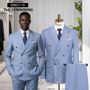 Daro Double-Breasted Designer Men’s Suit